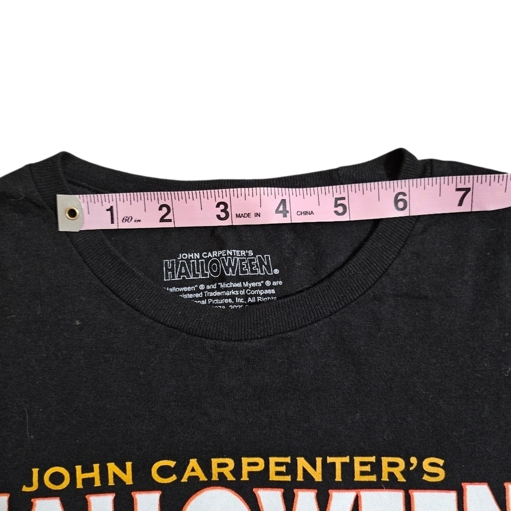 John Carpenter's Halloween Movie Poster Black T-Shirt - Picture 6 of 7